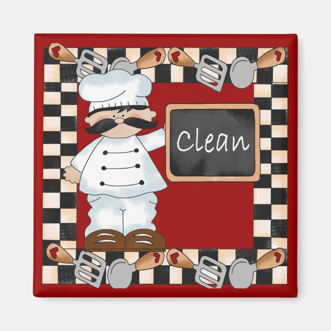 íman de chef (Frente)