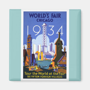 Íman De Chicago a feira 1934 de mundo