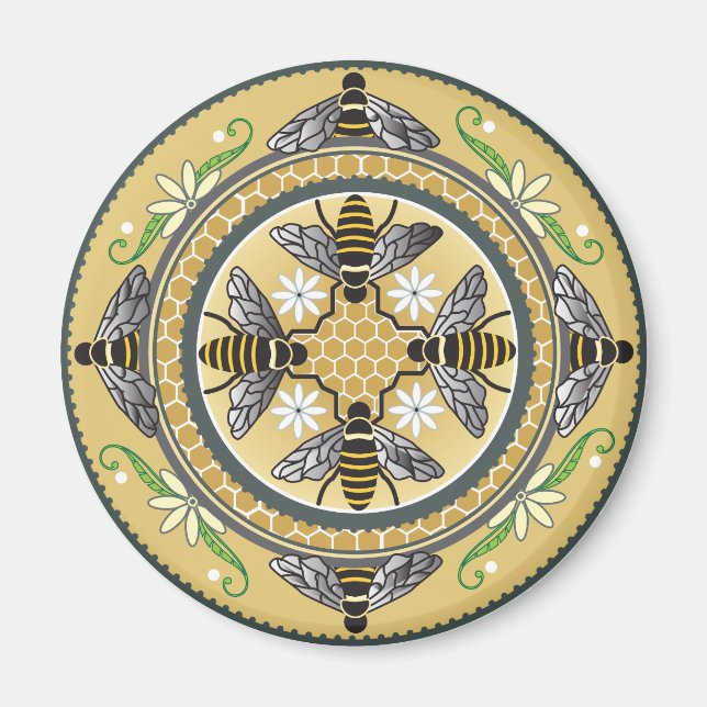 Íman de colmeia (Frente)