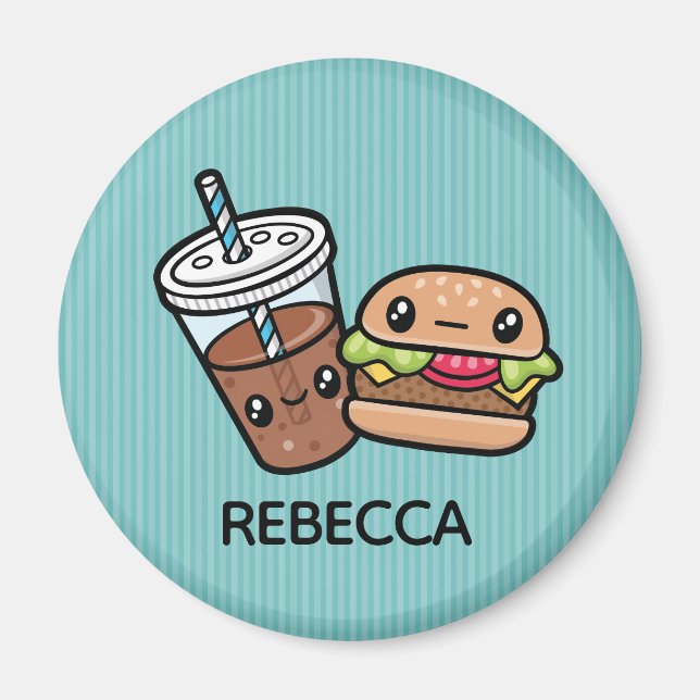 Íman de Comida de Lixo (Frente)