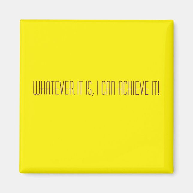 Íman de confirmação (Frente)