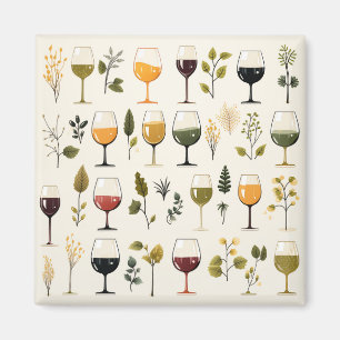 Íman de copos de vinho