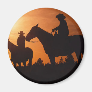 íman de cowboys a cavalo