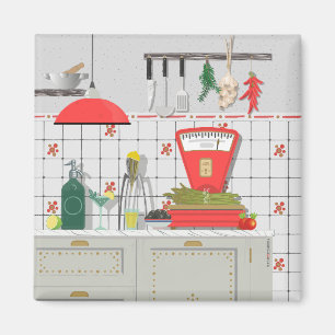 Íman de cozinha italiano