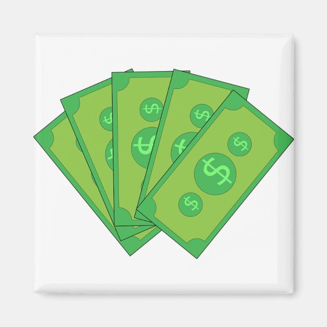 Íman 💰 de dinheiro (Frente)