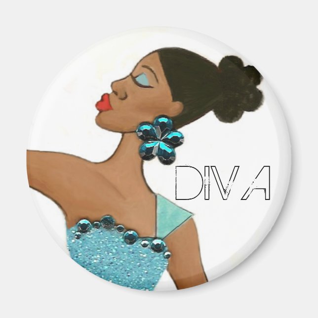 Íman de Diva Fabuloso (Frente)