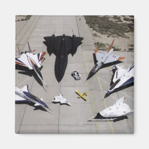 Íman De Dryden da pesquisa frota 1997 de aviões na