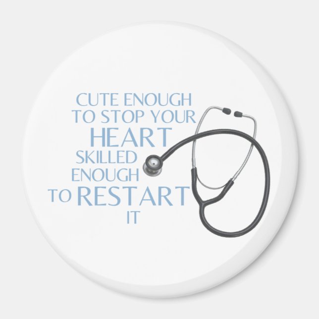 Íman de enfermeiro masculino (Frente)