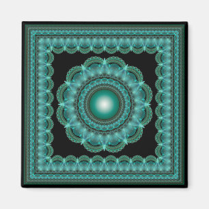 Íman de fada de fada radiante fractal