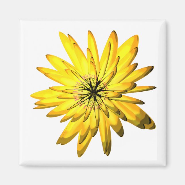 íman de flor amarela (Frente)