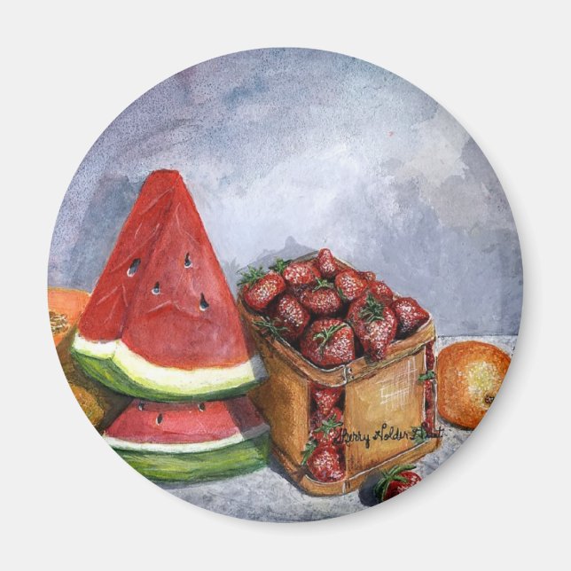Íman de Fruta límpida (Frente)