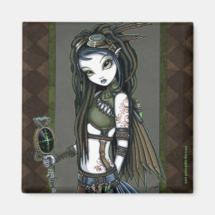 Íman De "ímã da fada do Aviatrix de Steampunk da