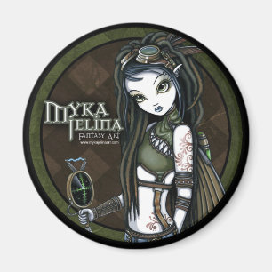 Íman De "ímã da fada do Aviatrix de Steampunk da