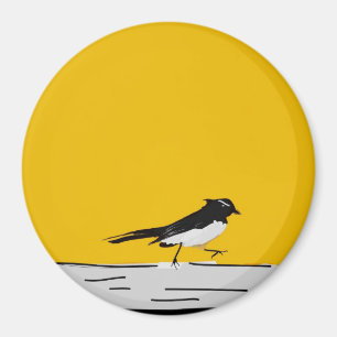 Íman De "ímã do Wagtail Willy" (amarelo)