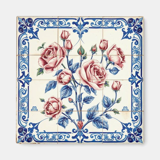 íman de jardim de rosas (Frente)
