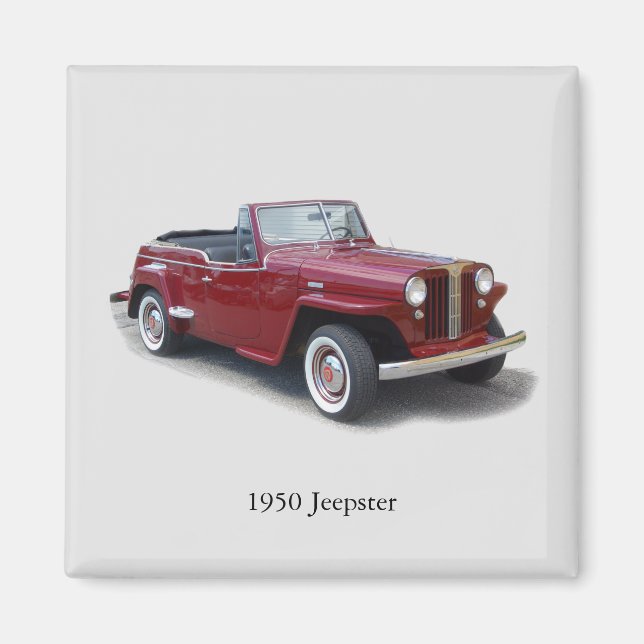 Íman de Jeepster 1950 (Frente)