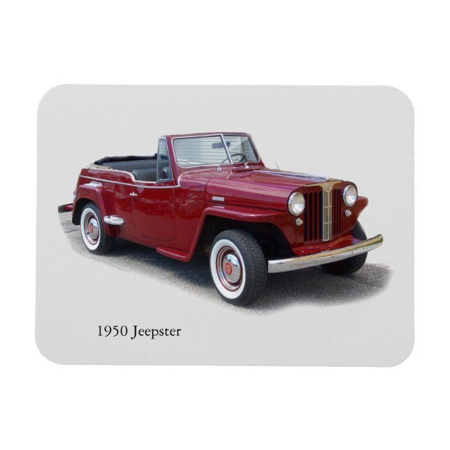 Íman de Jeepster 1950 (Horizontal)