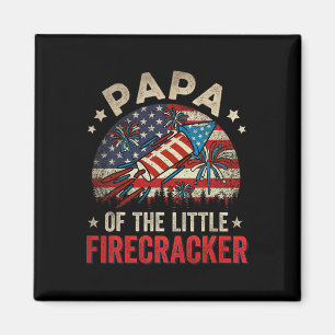 Íman De Julho Aniversário Papa Do Pequeno Queimador