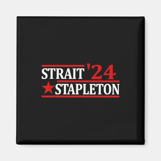 Íman De julho Stapleton Strait American Patriotic (Frente)
