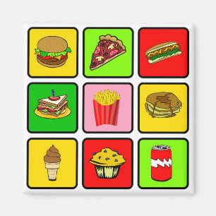 Íman de Junkie de Comida Rápida