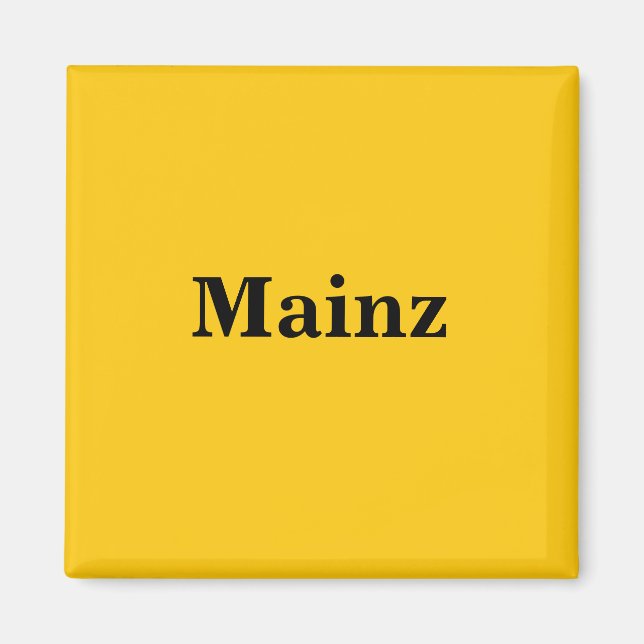Íman de Mainz escudo Gold Gleb (Frente)