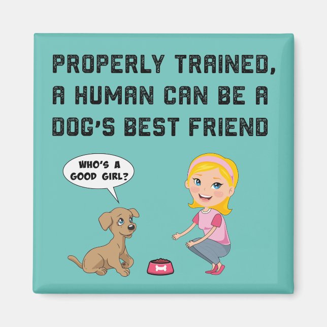 Íman de melhor amigo para cães (Frente)