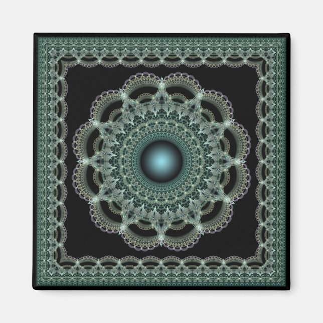 Íman de modelo sobrenatural fractal (Frente)