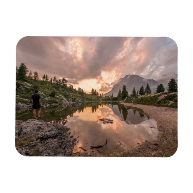 Íman de Mountain Pond (Horizontal)