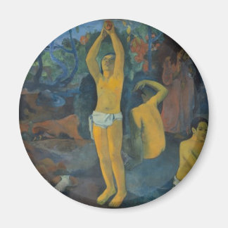 Íman 'De Onde Vimos?' - Botão Paul Gauguin