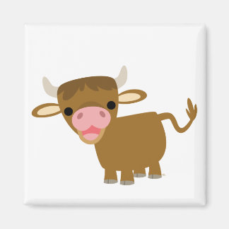 Íman de Ox de Cartoon Bonito