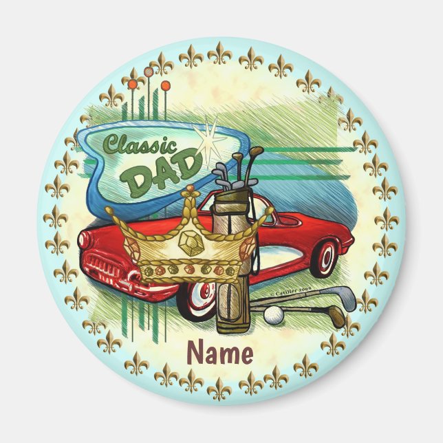 Íman de Pai clássico (Frente)