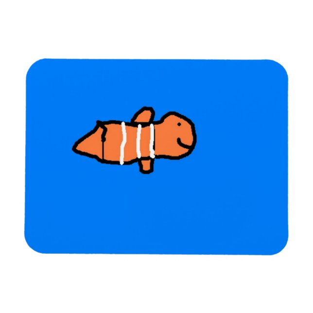 Íman de peixe-palha (Horizontal)