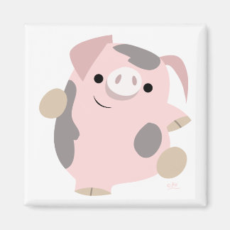 Íman de Porco Dançante de Cartoon