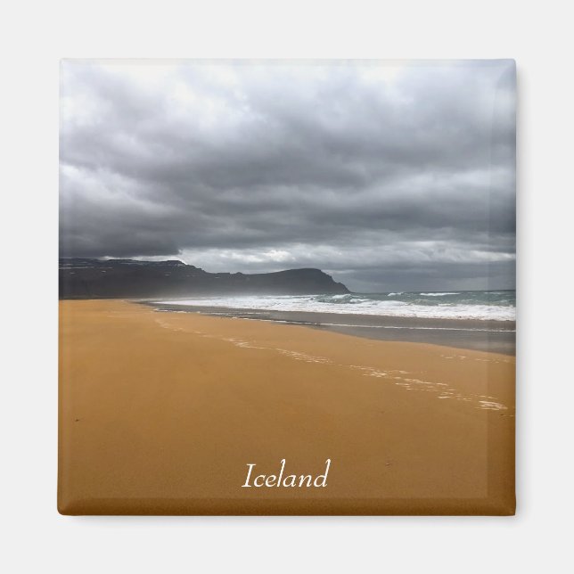 Íman de praia da Islândia (Frente)