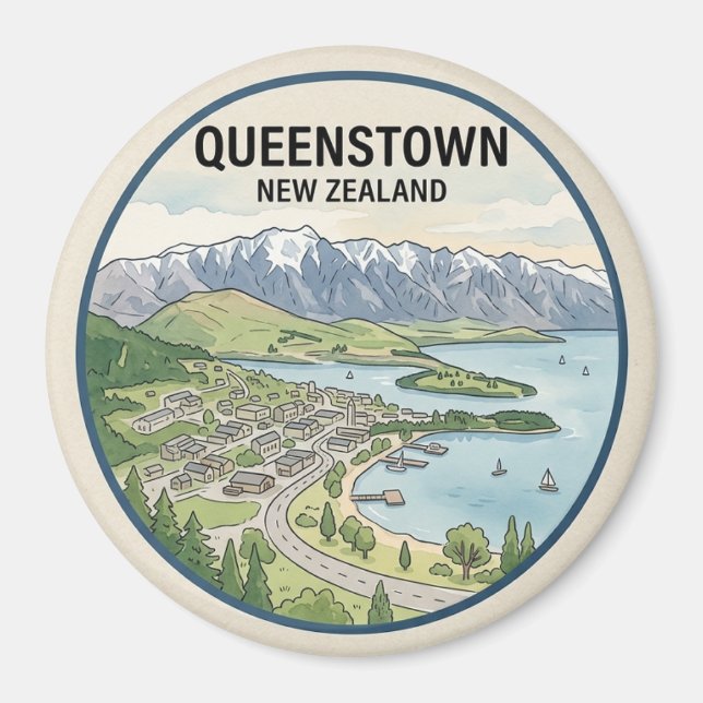 íman de Queenstown (Frente)