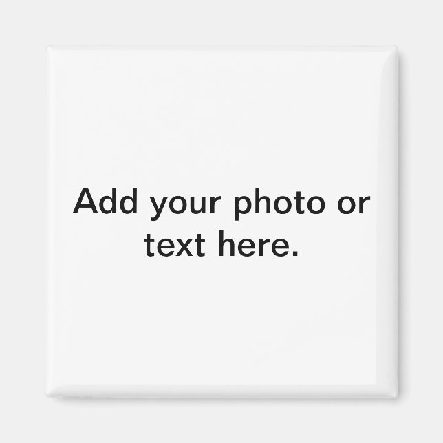 Íman de refrigeração ao quadrado (Frente)