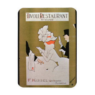 Íman De "restaurante Tivoli, costa", Londres (litho da