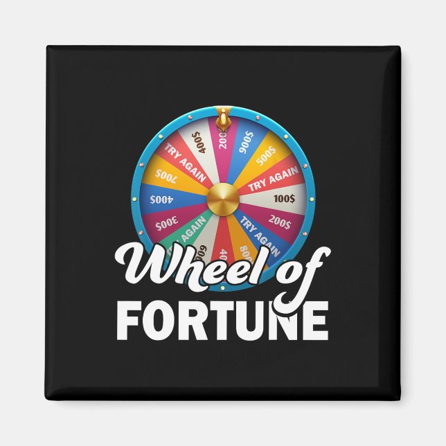 Íman De Roda De Dia de os pais De Roupas Fortune Da (Frente)