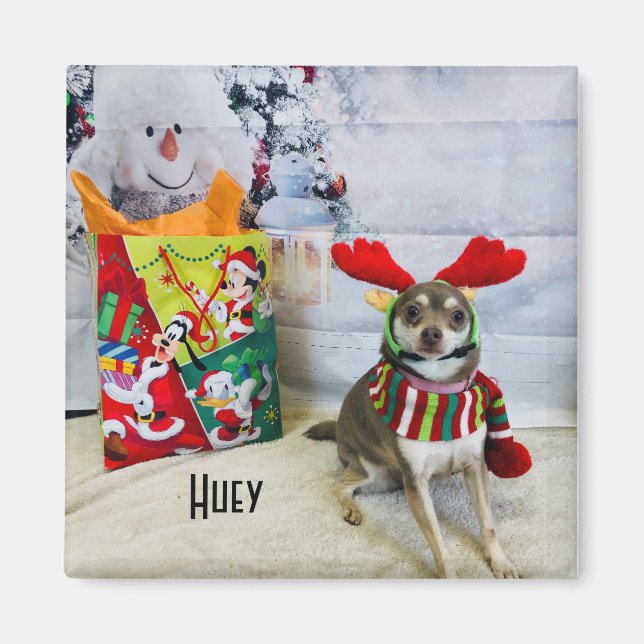 Íman de roupas de Natal Huey (Frente)