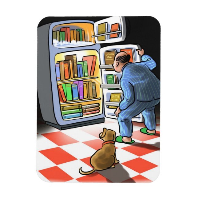 Íman de Snack Noite Tardia (Vertical)