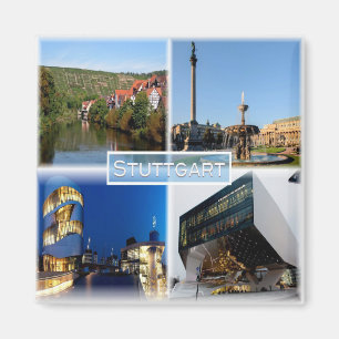 Íman DE Stuttgart - Rio Neckar - Schlossplatz -