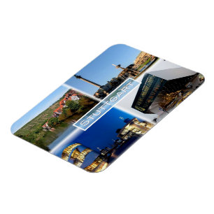 Íman DE Stuttgart - Rio Neckar - Schlossplatz -