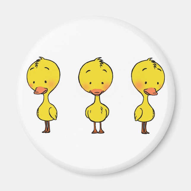 Íman de três patos (Frente)