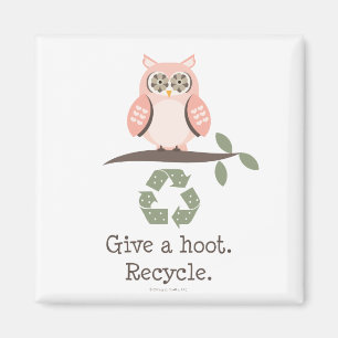 Íman Dê um ímã do reciclar da buzina