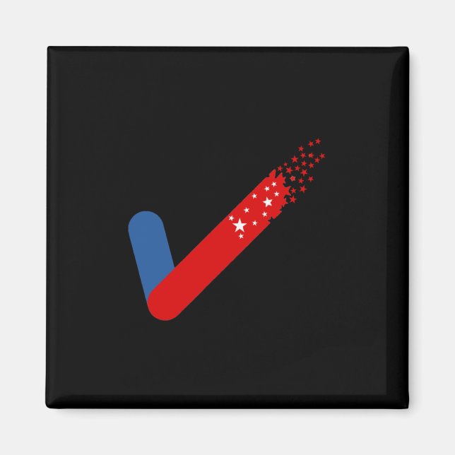 Íman Dê uma olhada na América no dia 4 de julho (Frente)