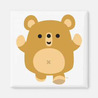 Íman de Urso Afetado pela Caricatura