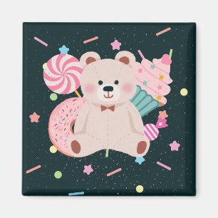 Íman de urso bonito