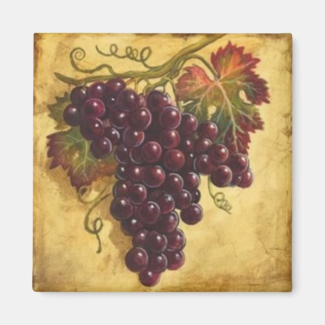 Íman de uvas (Frente)