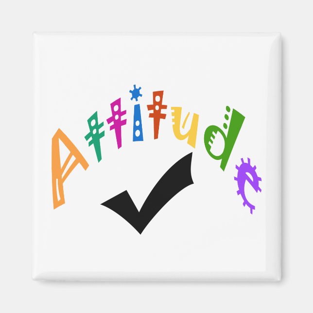 Íman de verificação de atitude (Frente)