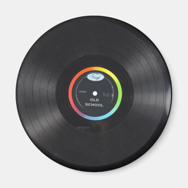 íman de vinilo da antiga escola (Frente)